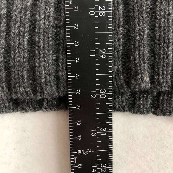 INC International Concepts Men's Size X-Large Grey Lambswool Blend Knit Sweater - Picture 5 of 8